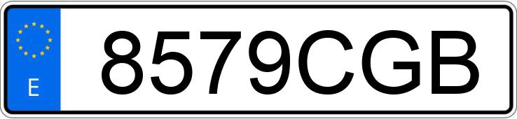 Numer rejestracyjny 8579CGB posiada VOLKSWAGEN PASSAT