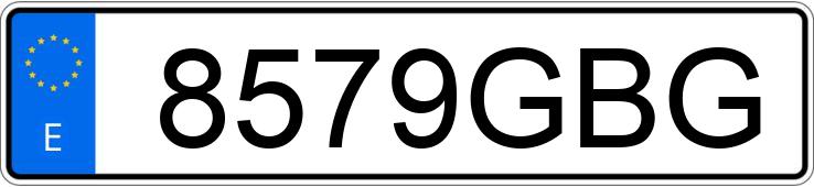 Numer rejestracyjny 8579GBG posiada VOLKSWAGEN MULTIVAN Numer rejestracyjny 8579GBG posiada VOLKSWAGEN MULTIVAN