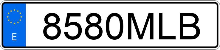 Numer rejestracyjny 8580MLB posiada VOLKSWAGEN GOLF Numer rejestracyjny 8580MLB posiada VOLKSWAGEN GOLF