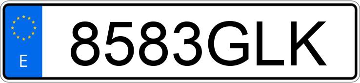 Numer rejestracyjny 8583GLK posiada BMW SERIE 1 Numer rejestracyjny 8583GLK posiada BMW SERIE 1