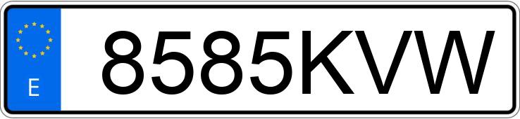 Numer rejestracyjny 8585KVW posiada BMW SERIE 1 Numer rejestracyjny 8585KVW posiada BMW SERIE 1