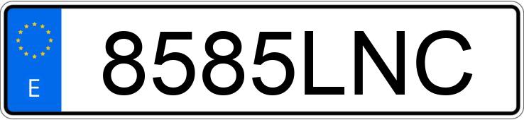 Numer rejestracyjny 8585LNC posiada DACIA SANDERO Numer rejestracyjny 8585LNC posiada DACIA SANDERO