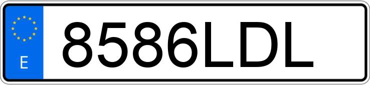 Numer rejestracyjny 8586LDL posiada PEUGEOT BOXER Numer rejestracyjny 8586LDL posiada PEUGEOT BOXER