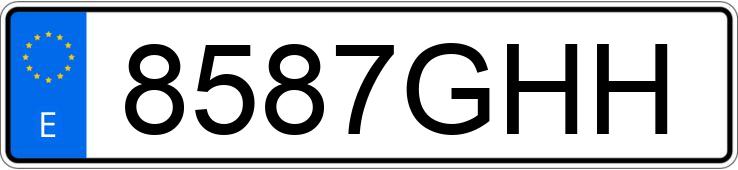 Numer rejestracyjny 8587GHH posiada MERCEDES E (211) Numer rejestracyjny 8587GHH posiada MERCEDES E (211)