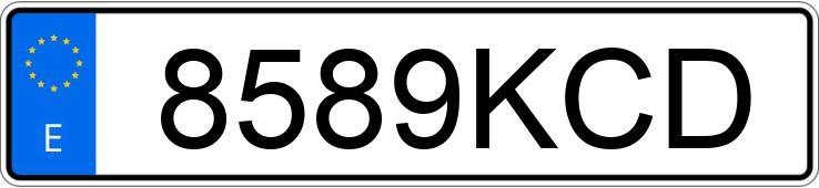 Numer rejestracyjny 8589KCD posiada PEUGEOT 2008