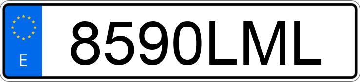 Numer rejestracyjny 8590LML posiada HYUNDAI TUCSON