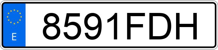 Numer rejestracyjny 8591FDH posiada OPEL ASTRA GTC