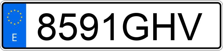 Numer rejestracyjny 8591GHV posiada MAZDA MAZDA6