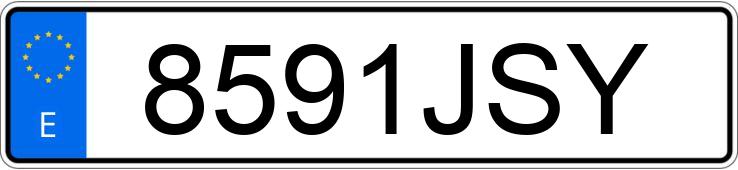 Numer rejestracyjny 8591JSY posiada MAZDA CX-3 Numer rejestracyjny 8591JSY posiada MAZDA CX-3