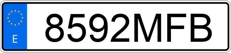 Numer rejestracyjny 8592MFB posiada CUPRA LEON Numer rejestracyjny 8592MFB posiada CUPRA LEON