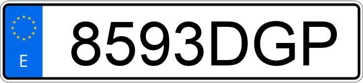Numer rejestracyjny 8593DGP posiada RENAULT MEGANE Numer rejestracyjny 8593DGP posiada RENAULT MEGANE