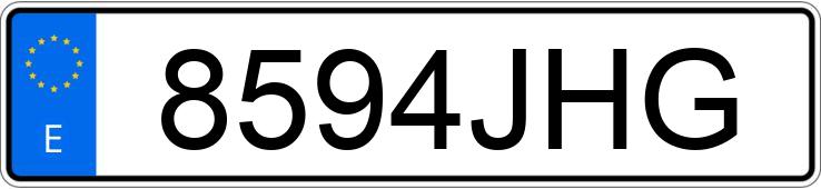 Numer rejestracyjny 8594JHG posiada NISSAN JUKE Numer rejestracyjny 8594JHG posiada NISSAN JUKE