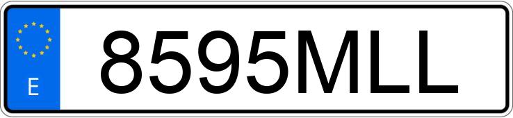Numer rejestracyjny 8595MLL posiada BMW X1 Numer rejestracyjny 8595MLL posiada BMW X1