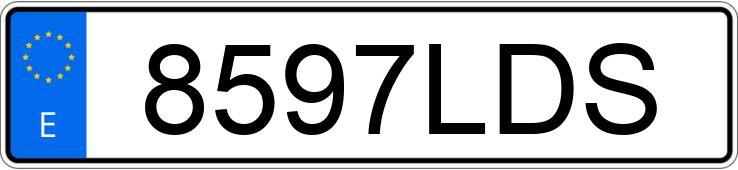 Numer rejestracyjny 8597LDS posiada MAN TGX Numer rejestracyjny 8597LDS posiada MAN TGX