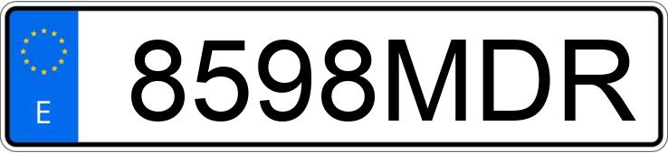 Numer rejestracyjny 8598MDR posiada KIA NIRO Numer rejestracyjny 8598MDR posiada KIA NIRO