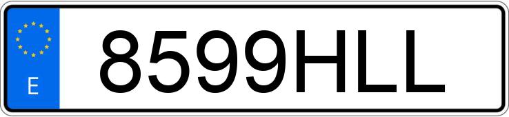 Numer rejestracyjny 8599HLL posiada VOLKSWAGEN POLO Numer rejestracyjny 8599HLL posiada VOLKSWAGEN POLO