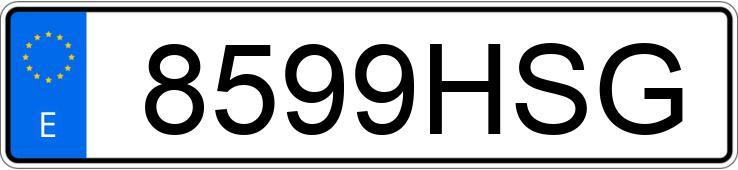 Numer rejestracyjny 8599HSG posiada LML STAR Numer rejestracyjny 8599HSG posiada LML STAR