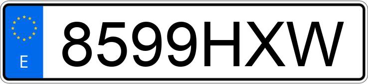 Numer rejestracyjny 8599HXW posiada RENAULT MEGANE Numer rejestracyjny 8599HXW posiada RENAULT MEGANE