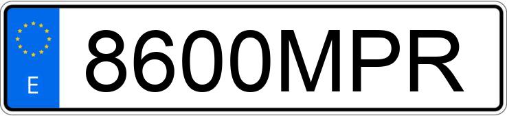 Numer rejestracyjny 8600MPR posiada RENAULT CAPTUR