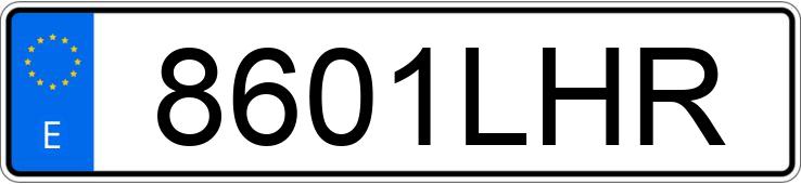 Numer rejestracyjny 8601LHR posiada MINI MINI