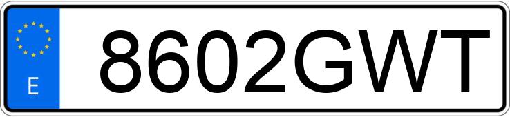 Numer rejestracyjny 8602GWT posiada LAND ROVER FREELANDER