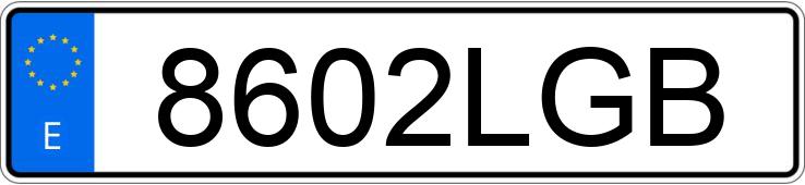 Numer rejestracyjny 8602LGB posiada LAND ROVER RANGE ROVER EVOQUE Numer rejestracyjny 8602LGB posiada LAND ROVER RANGE ROVER EVOQUE