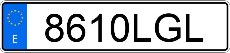 Numer rejestracyjny 8610LGL posiada CITROEN C5 AIRCROSS