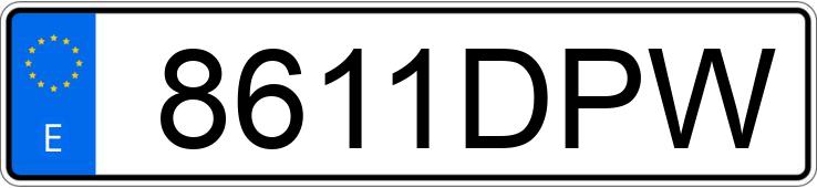 Numer rejestracyjny 8611DPW posiada RENAULT MEGANE Numer rejestracyjny 8611DPW posiada RENAULT MEGANE