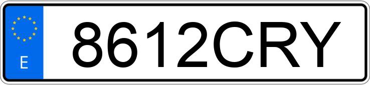 Numer rejestracyjny 8612CRY posiada FIAT COUPE Numer rejestracyjny 8612CRY posiada FIAT COUPE