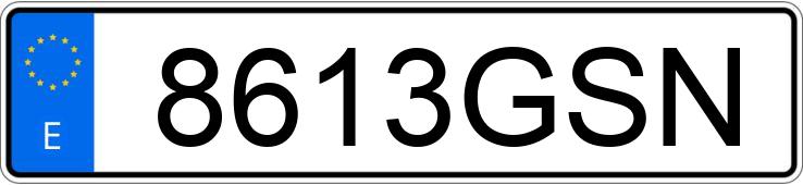 Numer rejestracyjny 8613GSN posiada OPEL INSIGNIA