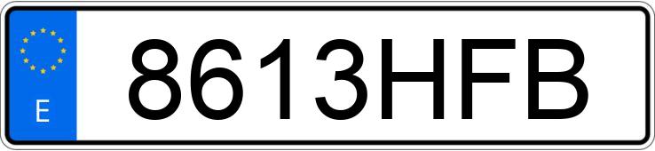 Numer rejestracyjny 8613HFB posiada BMW SERIE 3 Numer rejestracyjny 8613HFB posiada BMW SERIE 3