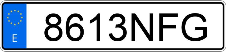 Numer rejestracyjny 8613NFG posiada RENAULT K Numer rejestracyjny 8613NFG posiada RENAULT K