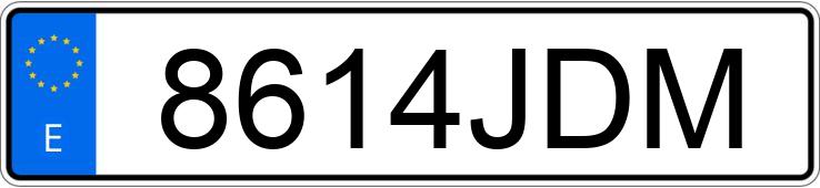 Numer rejestracyjny 8614JDM posiada BMW SERIE 5 Numer rejestracyjny 8614JDM posiada BMW SERIE 5