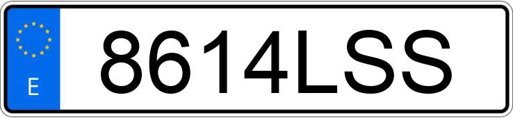 Numer rejestracyjny 8614LSS posiada MITSUBISHI OUTLANDER