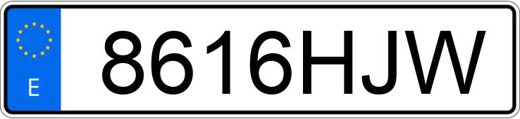 Numer rejestracyjny 8616HJW posiada PEUGEOT BOXER Numer rejestracyjny 8616HJW posiada PEUGEOT BOXER