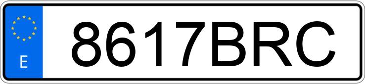 Numer rejestracyjny 8617BRC posiada VOLKSWAGEN PASSAT Numer rejestracyjny 8617BRC posiada VOLKSWAGEN PASSAT