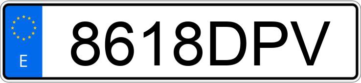 Numer rejestracyjny 8618DPV posiada SANTANA 300 Numer rejestracyjny 8618DPV posiada SANTANA 300