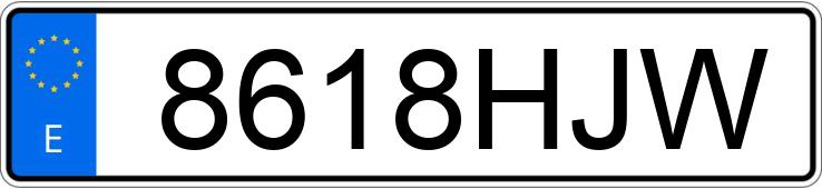 Numer rejestracyjny 8618HJW posiada PORSCHE CAYENNE Numer rejestracyjny 8618HJW posiada PORSCHE CAYENNE