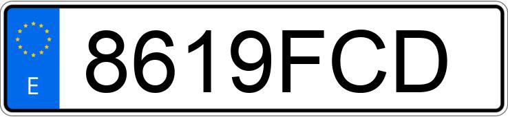 Numer rejestracyjny 8619FCD posiada BMW SERIE 3 Numer rejestracyjny 8619FCD posiada BMW SERIE 3