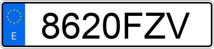 Numer rejestracyjny 8620FZV posiada PEUGEOT 207 Numer rejestracyjny 8620FZV posiada PEUGEOT 207