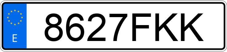 Numer rejestracyjny 8627FKK posiada BMW SERIE 3 Numer rejestracyjny 8627FKK posiada BMW SERIE 3