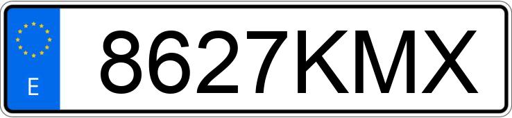 Numer rejestracyjny 8627KMX posiada BMW SERIE 2