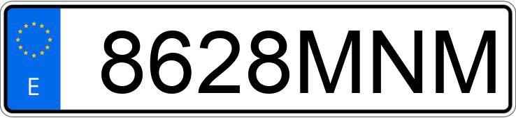 Numer rejestracyjny 8628MNM posiada VOLKSWAGEN GOLF Numer rejestracyjny 8628MNM posiada VOLKSWAGEN GOLF