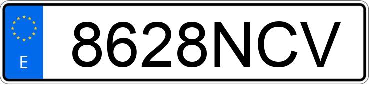 Numer rejestracyjny 8628NCV posiada DACIA SANDERO