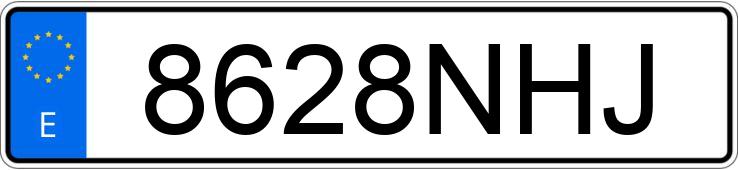 Numer rejestracyjny 8628NHJ posiada TOYOTA RAV4 Numer rejestracyjny 8628NHJ posiada TOYOTA RAV4