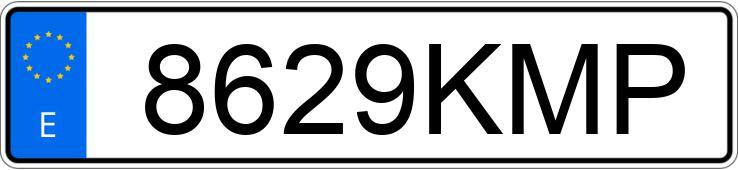 Numer rejestracyjny 8629KMP posiada MV AGUSTA RAPIDO SPORT