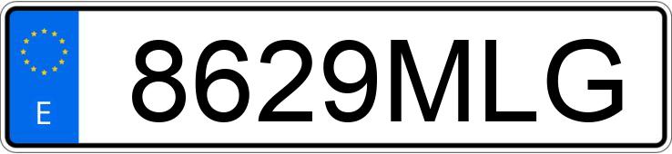 Numer rejestracyjny 8629MLG posiada PEUGEOT 208