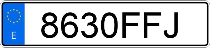 Numer rejestracyjny 8630FFJ posiada OPEL ASTRA GTC