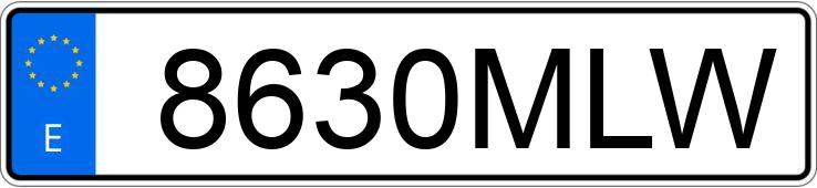 Numer rejestracyjny 8630MLW posiada FORD RANGER