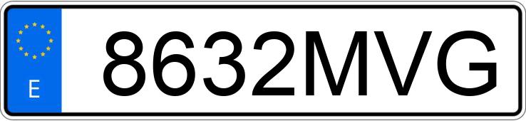 Numer rejestracyjny 8632MVG posiada PEUGEOT 2008